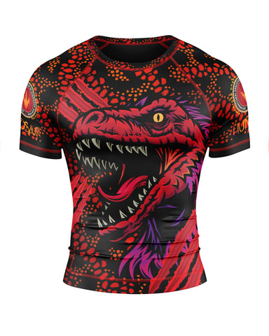 Rash Guard - Dino Raptor -  (SS) PRE SALE / PRE SALE PRICING