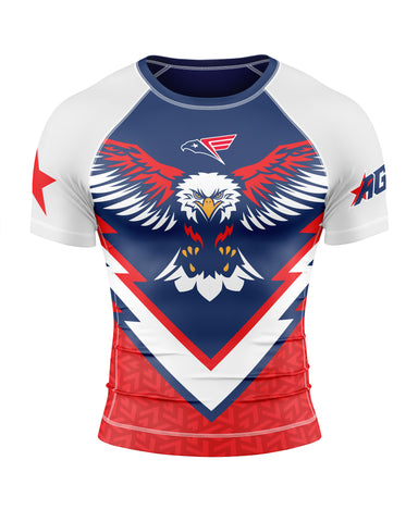 Rash Guard - Eagle Patriot -  (SS)  PRE SALE / PRE SALE PRICING