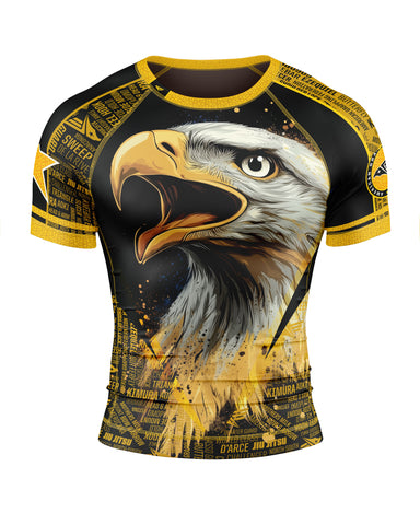 Rash Guard - Gold Eagle - (SS)   PRE SALE / PRE SALE PRICING