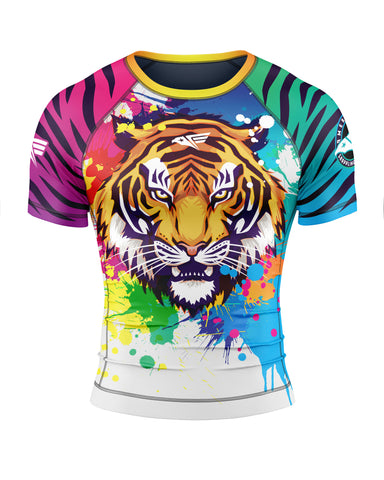 Rash Guard - Tiger - (SS)  PRE SALE / PRE SALE PRICING