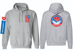 *Hoodie - 3 Patch Competitor (Gray)
