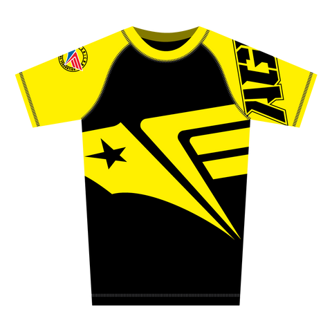 Rash Guard - Yellow Ranked (SS)